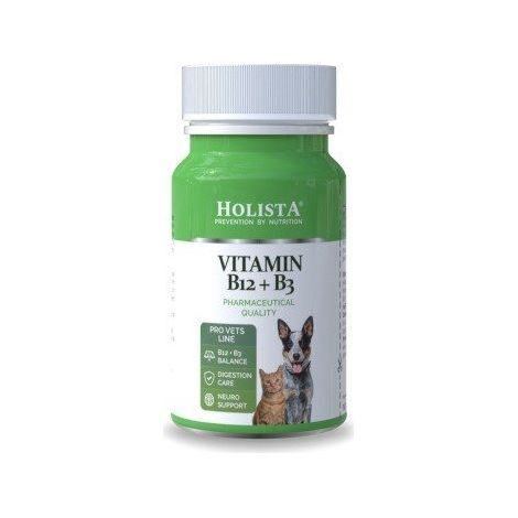 Holista Vitamin B12 + B3 90 Tablets.