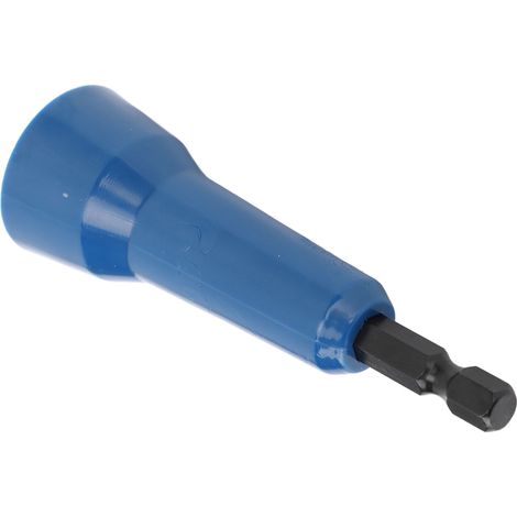 Outil de torsion de fil, tournevis spiral pour perceuse, connecteur électrique, mandrin 1/4in, bleu, pince à torsader les câbles, accessoire de câblage (1/5)