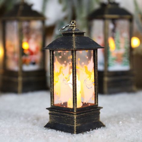 Bougie Led - Décoration De Noël Pour Intérieur Et Extérieur - Bougie Électrique Sans Flamme - Lot De 1 (1/5)