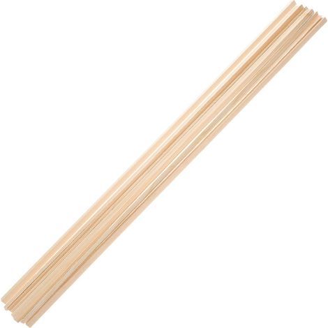 10 pièces de moulures décoratives en bois pour fenêtres et moustiquaires-50.00X0.60X0.60CM