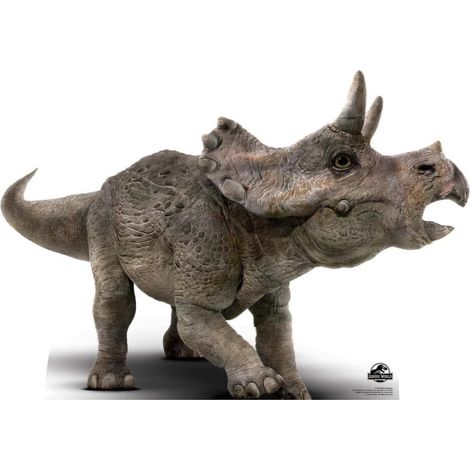 Figurine en carton JURASSIC WORLD Jurassic officiel Dinosaure Baby World Triceratops Hauteur 61 cm (1/5)