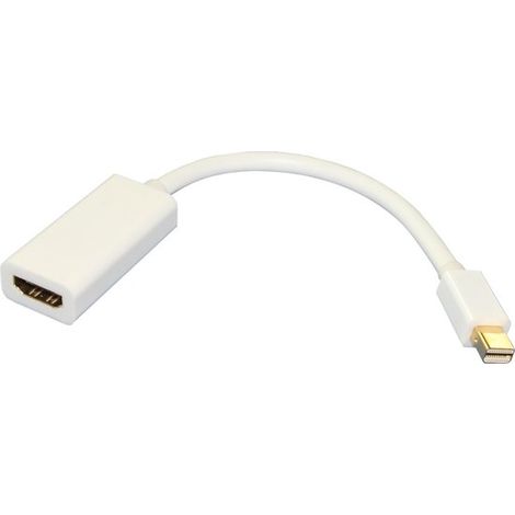 Adaptateur Mini DisplayPort mâle vers HDMI femelle - Garantie 30 jours - Convertisseur vidéo (1/3)