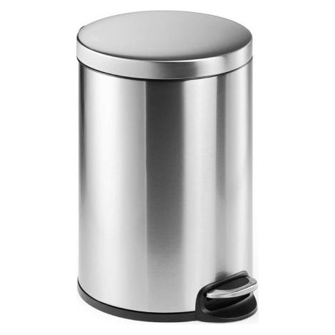 340223 papelera 20 L Alrededor Acero inoxidable