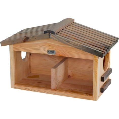 Eichhörnchen-Futterstation KNABBER Kiefer FSC® 100 % (1/4)