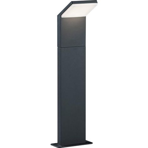 Lampadaire, Plastique, Blanc, Corps: Fonte daluminium, Anthracite L:14,0cm, H:50,0cm, P:12,0cm IP54 (1/5)