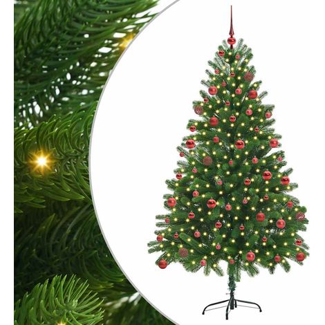 vidaXL Sapin de Noël Vert 180 cm PE (1/5)