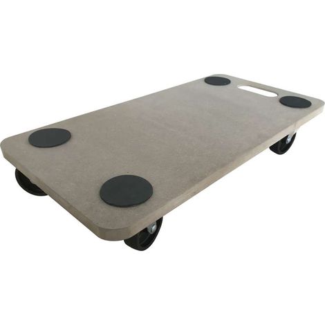 Carrellino per Trasporto Mobili - Antiscivolo - 60x30x18 cm