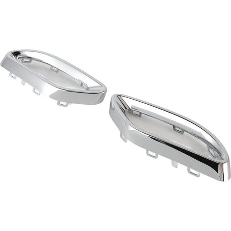 Auspuffendrohr in glänzendem Chrom, Ersatzblende für Mercedes-Benz A-, B-, C-, E-, GLC-, CLS-Klasse (W177, W247, W205, W213, X253, C257) (1/5)
