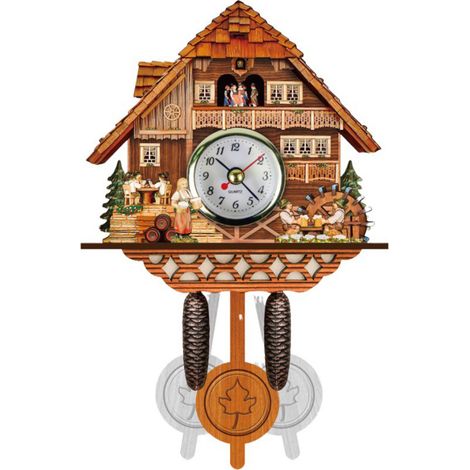 Reloj de pared decorativo para el hogar, esfera dorada, orificio grande para colgar. (1/5)