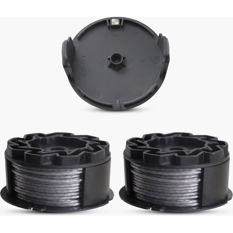 2 bobines de ligne de remplacement pour GrassCut 18V-26/18V-260/18/18/18/18-260, bobine universelle de débroussailleuse avec couvercle de bobine F016800570 (1/5)