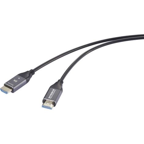 [GEBRAUCHT] B-Ware SpeaKa Professional HDMI Kabel 30m HDMI-A Stecker 8K UHD Schwarz AOC 2.1 (1/2)