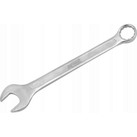 Clé plate awtools 10 mm argent acier chromo vanadium (1/2)
