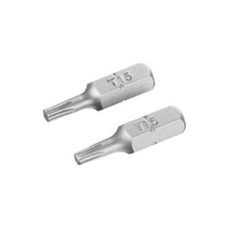 EMBOUT TORX STANLEY T15 x 25 mm / 2 pièces. (1/2)