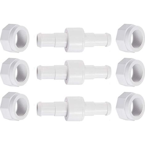 Compatible avec les aspirateurs Zodiac Hayward, adaptateur à rotation libre Vac Lock, adaptateur pour aspirateur de piscine GW9530 pour une installation, des mises à niveau et un remplacement faciles (1/4)