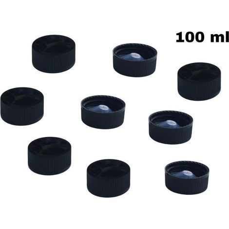 Tappo in plastica Ø22 mm per bottiglietta 100 ml (confezione 63 pz)