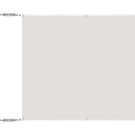 Maison Exclusive - Senkrechtmarkise Weiß 140x600 cm Oxford-Gewebe