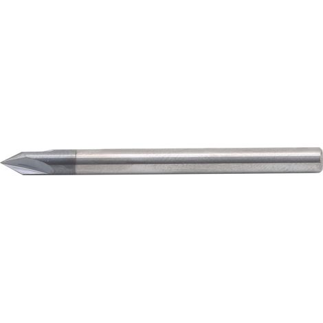 Fraise à chanfreiner 3 dents 60° en carbure monobloc, fraise CNC pour gravure et polissage, foret D4 x 60° x 50L (1/5)