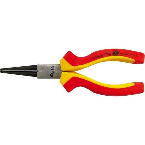 Pinza de pico VDE 160mm rd.Back. MKG.FORTIS
