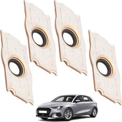 4 Juntas Capuchon D’étanchéité Injecteur 03L103113 Para A3 8P A4 B8 A5 A6 4F C6 Q5 TT Golf Pa-ssat Ti-guan Beetle Je-tta Altea Exeo Leon Superb Yeti 2.0 TDI Tapa Culata Inyector, Bouchon Injec (1/5)