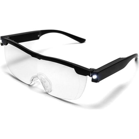 Loupes avec éclairage LED - Loupes - Loupes - Loupes - Loupes - Grossissement 160 % - Unisexe - Homme - Femme - Loisirs (1/5)