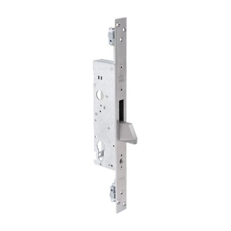 SERRATURA MONTANTE INFILARE 46820 CISA - B.Q INOX F.MM 22 F.SAGOM M1 TRIPL E.MM 35- 1 pezzi