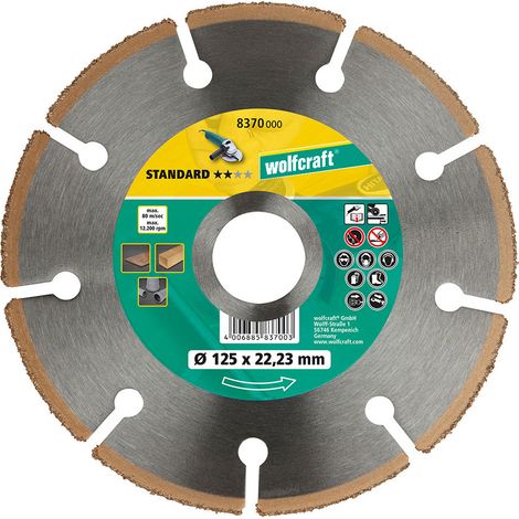 Disque De Coupe Ct ''STANDARD'' Ø115mm 8369000 Wolfcraft (1/2)