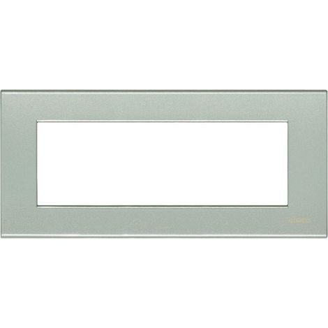 BTICINO - PLACCA 7 MODULI GRIGIO PERLA N4807GN