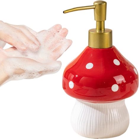 Distributeur de savon en forme de champignon - Utilisation polyvalente-AquaForge (1/5)