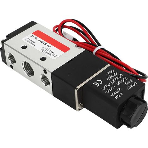 Électrovanne pneumatique 4V210-08 5/2 voies fiable durable pour automobile (1/5)