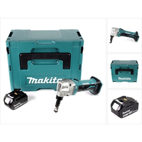 Makita DJN 161 M1J 18V Akku Knabber Schere + 1x Akku 4,0Ah + Makpac - ohne Ladegerät