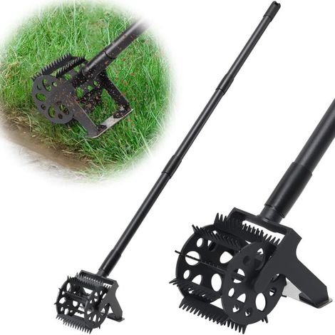 Motobineuse de jardin Amazon 2 en 1, désherbeuse, désherbeuse à roue portative, motoculteur à houe poussée (1/5)