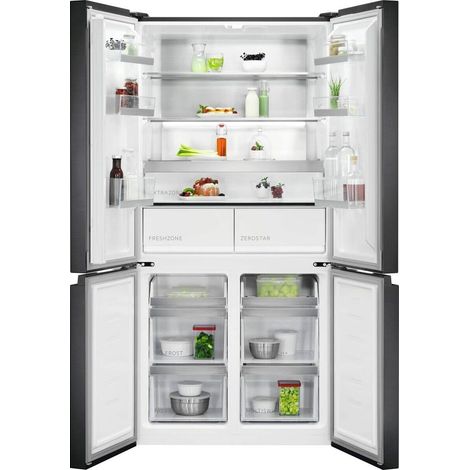AEG RMB952D6VB Frigorifero Multidoor 4 Porte Metal con Tecnologia MultiFlow – Classe D (1/3)