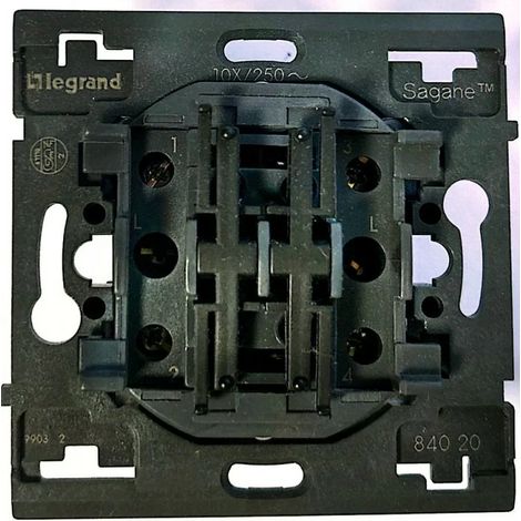 Legrand 84020 -DOUBLE VA-ET-VIENT SAGANE - 10 AX