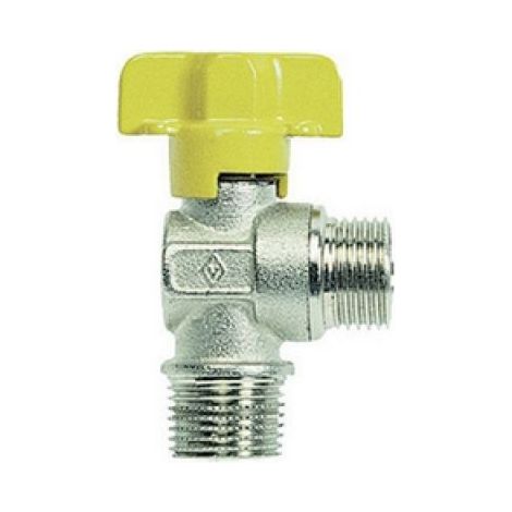 RUBINETTO A SFERA PER GAS SQUADRA MM 1/2