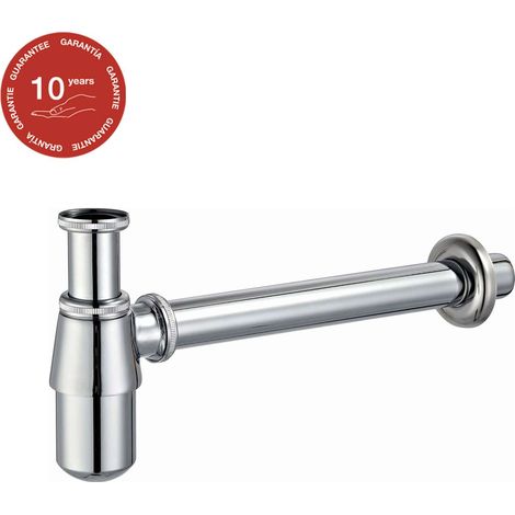 Siphon bouteille en laiton chromé SKY BATH (1/5)