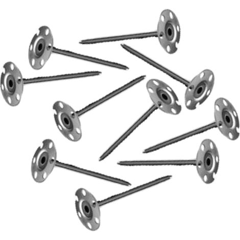 Desineo – Lot de 10 vis à frapper en acier inox – Pour panneaux à carreler – Vissage rapide en série – Utilisation ultra simple
