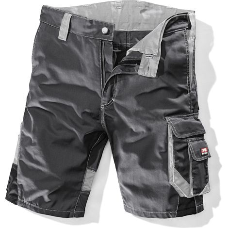 Bullstar Arbeitsshort WORXTAR (Farbe schwarz/grau, Größe 48, mit Dehnbund) (1/2)