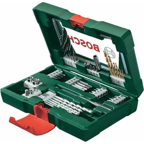 Bosch - Set di bit, punte e bussole per trapano da 48 pezzi 2607017314 (1/5)