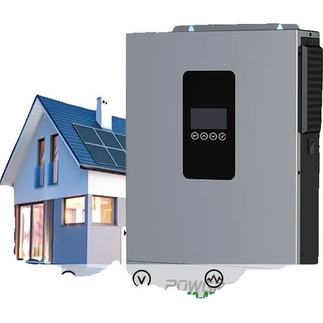 Onduleur solaire hybride, fonctionnement sans batterie, haute efficacité, 3.6KW-24V-WIFI (1/2)