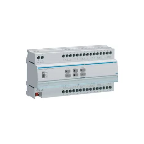 Hager Rollladenaktor Jalousieaktor 12-fach 230V KNX REG TYM632C (1/2)