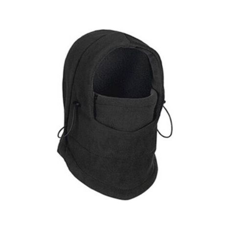 Masque, coupe-vent d'hiver, moto équitation laine chaude, masque de ski multifonctionnel, capuche, casquette moto, taille universelle (1/4)