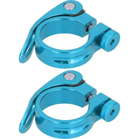 Stück 35 mm blaue Schnellspannclips für Fahrradsättel, passend für Mountainbikes und Rennräder
