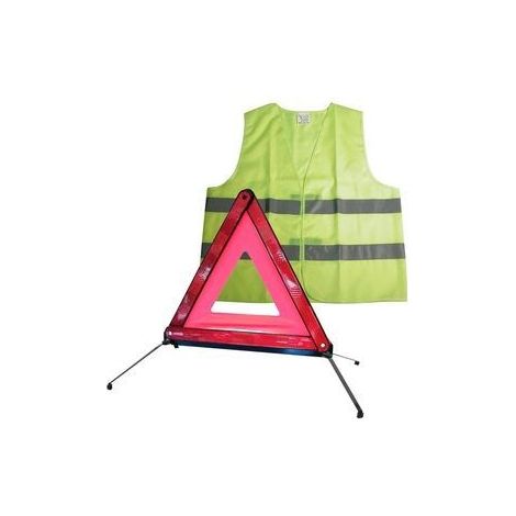Kit triangle & Gilet de signalisation