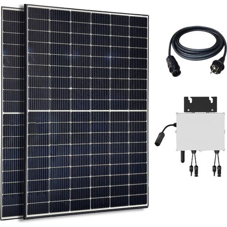 Balkonsolaranlage 820W Ja Solaranlage 800/600W Wechselrichter NEP 800 drosselbar (1/2)