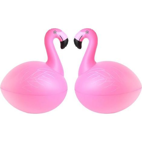 Aufblasbare Solar-Entenlaterne für Flamingos, Teich und Garten, IP68 schwimmende LED-Lampe, dekorative automatische Solarbeleuchtung (2, Rosa) (1/5)