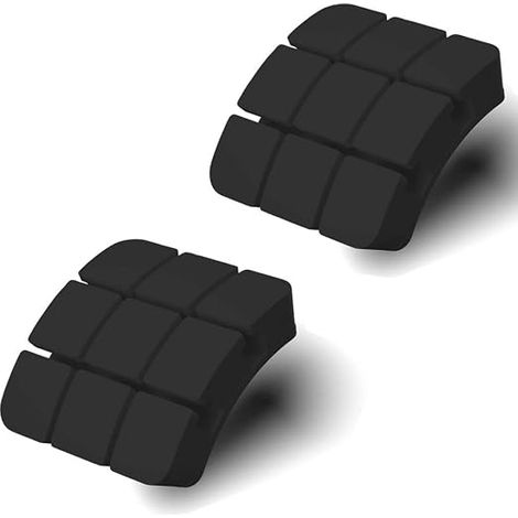 Set of 2 self-adhesive silicone cable clips for charging cables, power cords, USB cables, TV cables, mouse cables, for the (1/4)