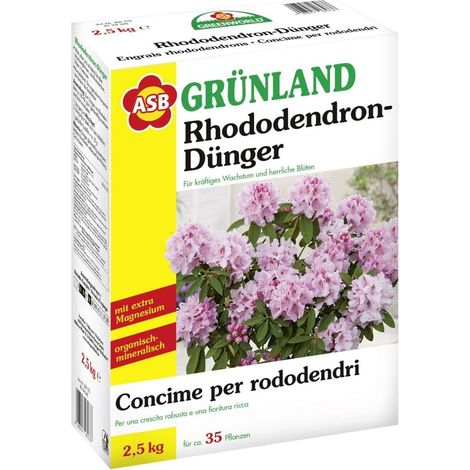 ASB Greenworld Spezial-Rhododendrondünger 2,5 kg Dünger Spezialdünger