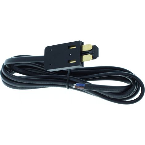 Cablaggio Cavo Alimentazione e Connettore Per Trasformatore Binario Guida Barra Elettrificata CB2107B Con Filo Da 2 Metri (1/3)