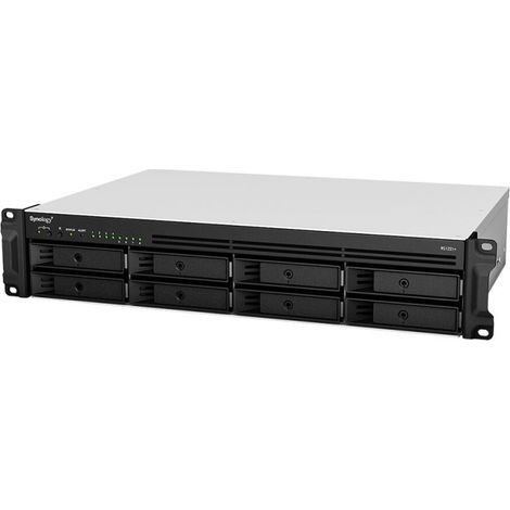 Synology RackStation RS1221+ serveur de stockage NAS Rack (2 U) Ethernet/LAN Noir V1500B (1/4)