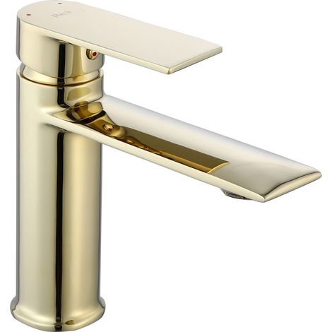 Basin Faucet REA Veneta Gold Low